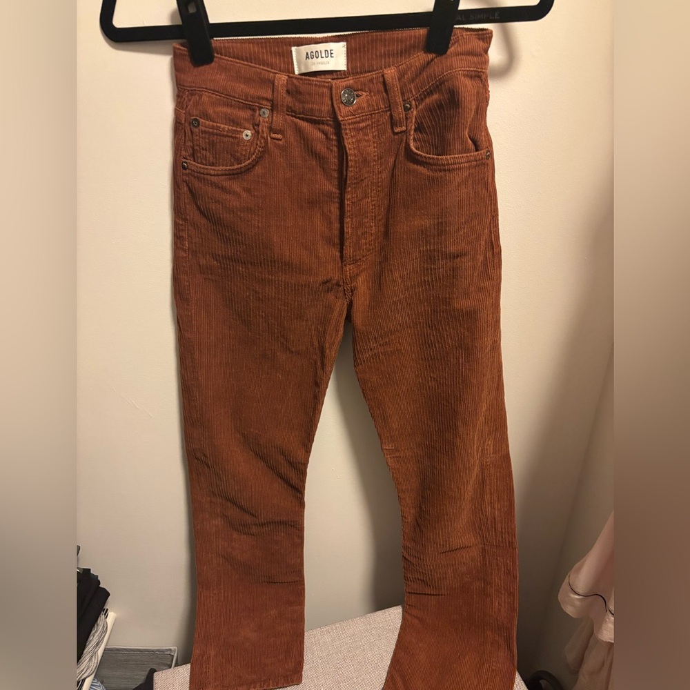NWOT! Agolde Riley Corduroy’s